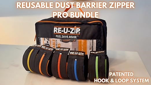 Reusable Dust Barrier Zipper Pro Bundle Unboxing and Install