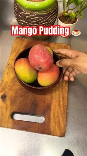 Mango Pudding 🍮 | summer season special mango pudding