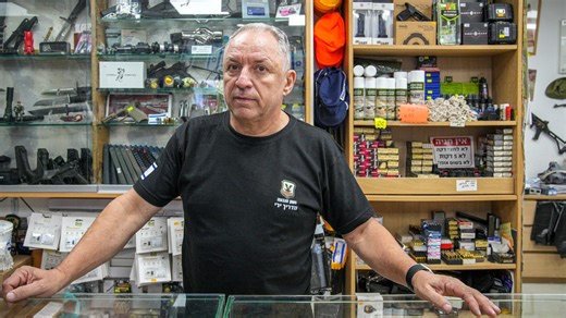Gun sales soar in Israel as scared locals arm themselves to protect families