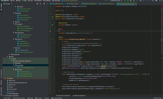 二、controller如何写单测-工具生成测试代码