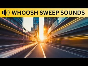 Whoosh Sweep Sound Effect – Games, Apps, Cinema & Cartoons | Sweep SFX Collection