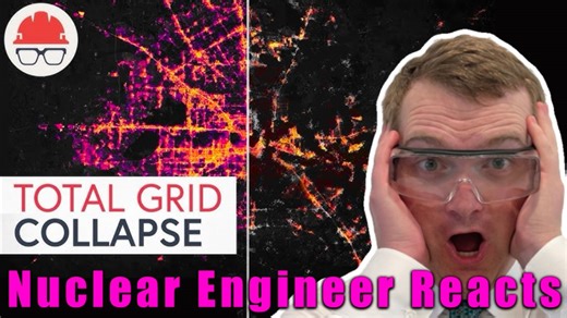 How long would we last if the grid collapses? - Nuclear engineer reacts to Practical Engineering