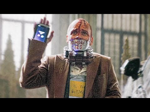 The Batman - Riddler Crashes The Funeral Scene (2022) Movie Clip