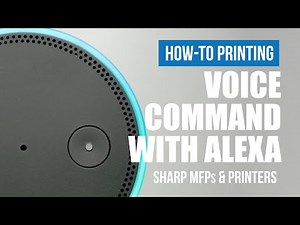 New Sharp MFP Voice Command with Amazon Alexa