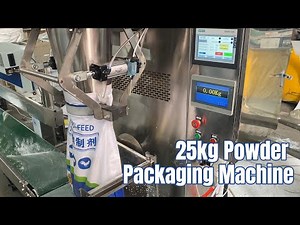 25kg Automatic Powder Packaging Machine, Automatic operation makes packaging more worry-free