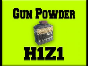 Tutorial Schwarzpulver ganz einfach erstellen - H1z1