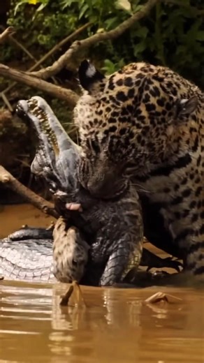 Terror of Crocodile in Jungle 😱 #shorts