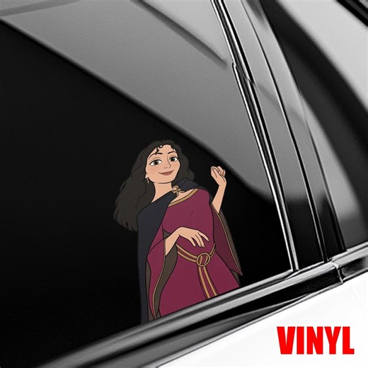 Disney Rapunzel Princess Pascal Maximus Peeker Peeking Car Window Decals, Waterproof Vinyl Stickers, Disney Tangled, Pack Stickers UOWA03 - Etsy