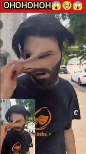 face mask| horror mask #shortvideo #shorts #facemask #horrorshorts