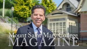 The Summer 2024 issue of the Mount Saint Mary College Magazine is available online now! In this issue, you'll find stories about the Mount community's involvement in the classroom and within the local community, learn more about the college's academic programs and history, and view a special video message from new Mount president, Dr. Robert Gervasi. Read the Summer 2024 Issue at msmc.edu/magazine. | Mount Saint Mary College