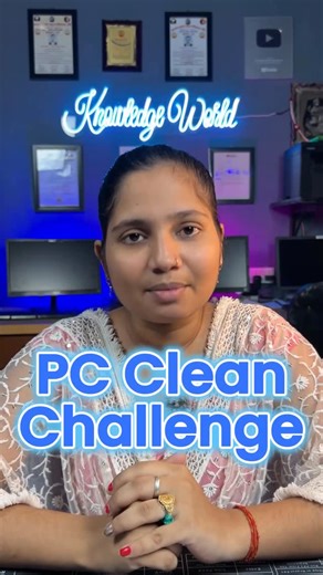 Knowledge World on Instagram: "How to clean your PC  PC tips #computer #computertips #windows #techtips #pcmaintenance"