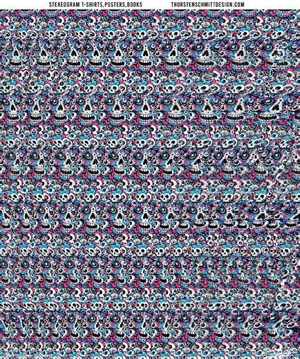 15K views · 58 reactions | I design stereogram optical illusions. Can you see the hidden 3D image ? #opticalillusion #stereogram #quiz #3d #art | Thorsten Schmitt Design | Facebook