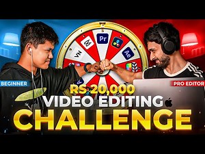 Pro Video Editor Vs Beginner | Video Editing Challenge