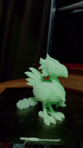 Bambu Lab Glowで自分だけの光る チョコボを召喚した #3dprinting #bambulab