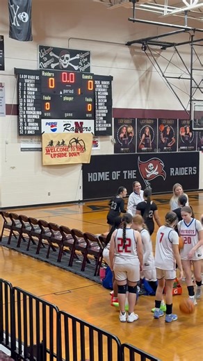 9TH GRADE LADY RAIDERS WIN IN OT vs. Pace, thanks to a buzzer beater 3-pointer by Ady Bracco, #25! Final: 28-24 Tonight’s theme is Stranger Things, and the music is ON POINT! The hype is real! The energy is contagious! JV is finishing their 1st quarter now…you have time to join us! | Navarre High School