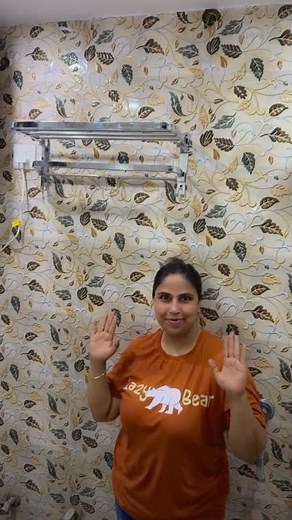 Gloxy Foldable Towel Rack – Stylish Space-Saving Upgrade!