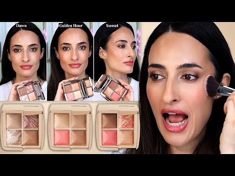 Hourglass 2025 Palettes - Dawn, Golden Hour, Sunset: Swatches, Demos + Duplicate Detector App 🔍