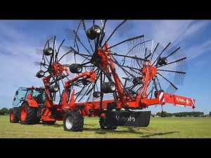 RA4515 four-rotor rake | #Kubota 2021
