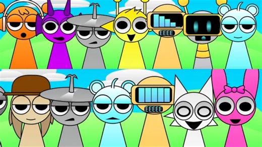 Sprunki Rebranded Remake重制版正常版本展示