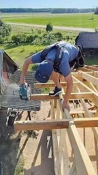 How to Cut Gable Overhang Tails and Install Fascia Perfectly Straight