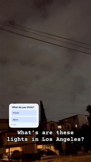 Weird Lights = Aliens or Government? 😂