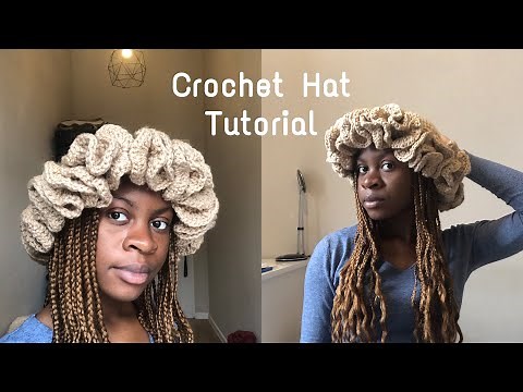How to crochet a hat | ruffle hat