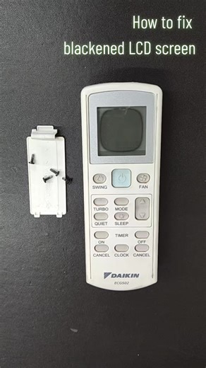 got a calculator or remote with big black spot on the display? don't throw it away just yet. you may be able to breathe life to it again with this simple fix. #diy #blackLCD #remotecontrol #calculator #handyman #mrfixit