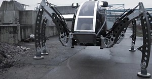 Mantis – a two ton turbo diesel hexapod you can drive
