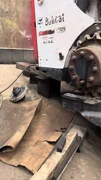 BobCat T750 track undercarriage rebuild