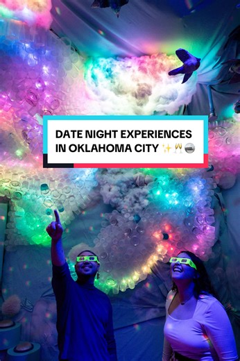 Here are 11 of the sweetest date night experiences in Oklahoma City that are sure to make your loved one swoon! 💘 places/experiences featured: 💍Cheyenne Sky Studio 🪩Factory Obscura 🤠National Cowboy & Western Heritage Museum 🖌️Prairie Arts Collective 🐱Don’t Stress Meowt Cat Cafe 🌊Bricktown Water Taxi 🍕Sauced on Paseo 🪴Plant People Shop 🥂Good for a Few 🎵Resonant Head 🏀OKC Thunder Game #OKC #OklahomaCity #oklahoma #SeeOKC #travel