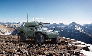 The Turkish defense industry is creating a heavily armed armored car Akrep II with a hybrid drive