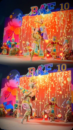 #โขนยักษ์ #โขนเด็ก#พี่ภู#ทศกัณฐ์ #ชมรมศิลปวัฒนธรรมอัมพวา | Sarinya Yuti