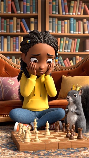 Girl vs Squirrel Chess Match – Unexpected Ending!