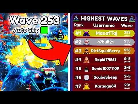 HOW TO GET ON ENDLESS LEADERBOARD!! (Toilet Tower Defense)