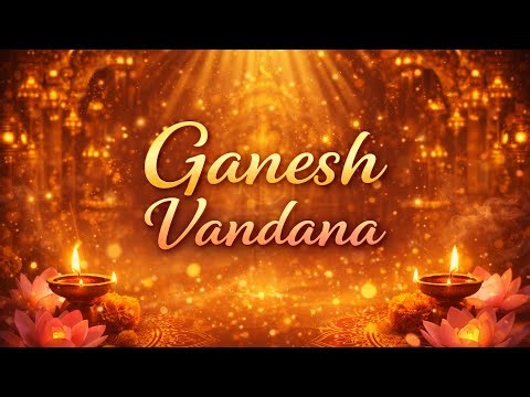 Ganesh Vandana | Devotional Stage LED Backdrop | Annual Function Opening | Annual Function Studio