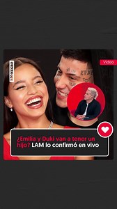 👶💘 ¿Emilia y Duki van a tener un hijo? Ángel de Brito aseguró en su programa LAM que la cantante entrerriana estaría esperando un hijo de su pareja, el rapero Duki. Mirá 👇 https://buff.ly/4awMJ9A | Diario Río Negro