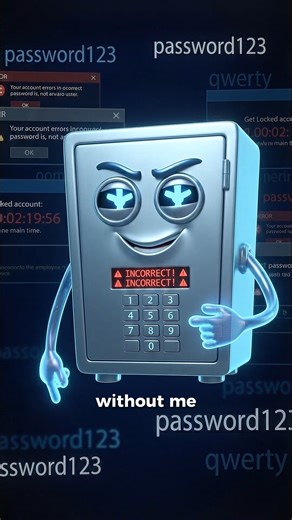 Animated Tech on Instagram: "Your password manager is judging you 😐🔐 This is the real reason password managers feel so brutal—strong security requires long, random passwords that humans were never meant to remember on their own. How many passwords do you think you remember until autofill saves you? Be honest 👇 #tech #passwordmanager #cybersecurity #digitallife #animatedtechuniverse"