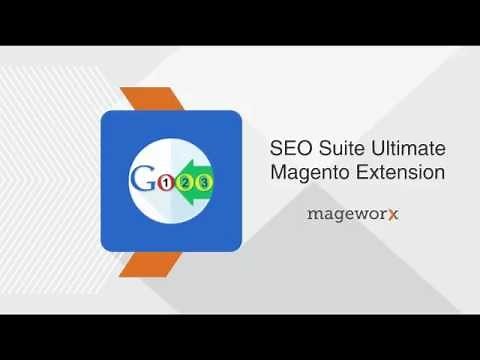 SEO Suite Ultimate Magento Extension User Guide