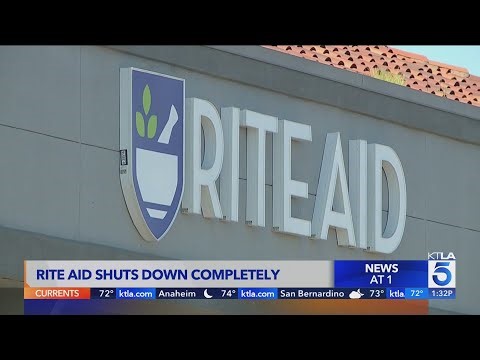 Rite Aid Closes Its Final Stores