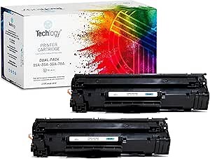 Toner Compatible 85A 35A 36A 78A Toner Cartridge Replacement for HP CE285A CE235A CE236A CE278A Toner Cartridge for HP Pro P1102w 1102w M1212 P1109w M1210 Color Black Package Includes 2 Pack
