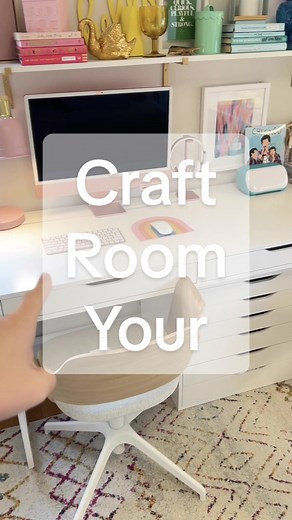 Here is the full breakdown of how I've set up my craft room / home office. When everything changed in 2020, I needed more workspace to accommodate my daughters virtual learning. Years later and back to in person learning, we are still loving this set up and have tons of room for endless crafts (and homework). - please note some prices on the screen shots maybe have a changed. Ikea prices fluctuate occasionally.