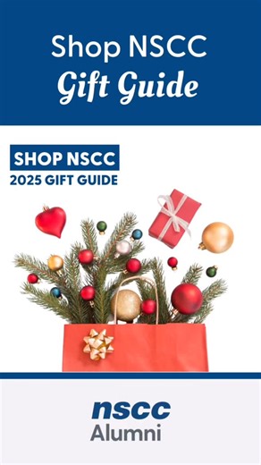 Sleigh your gift game this season! 🎁 From cozy must-haves to wow-worthy surprises, the Shop NSCC Gift Guide has something for everyone on your list. ✨Explore the guide and unwrap the magic: https://www.nscc.ca/alumni/benefits-and-supports/shop-nscc/index.asp #HolidayGiftGuide #FestiveFind #NSCC #ShopNSCC | NSCC Alumni