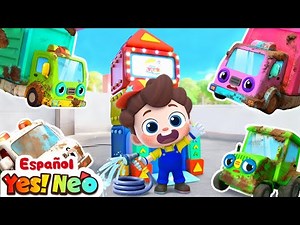 Canción de Lavado de Autos | Yes! Neo | Canciones Infantiles | BabyBus Español