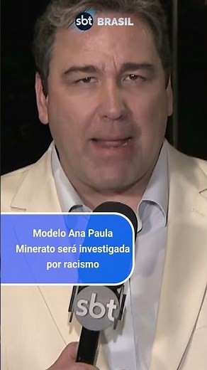 Ana Paula Minerato, ex-musa da Gaviões da Fiel, será investigada por racismo | SBT Brasil