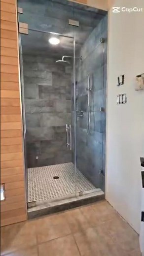 Custom Shower & Sauna Combo
