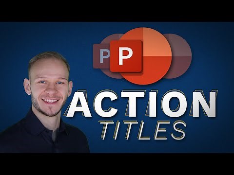 Action title - Definition and examples for PowerPoint ✅