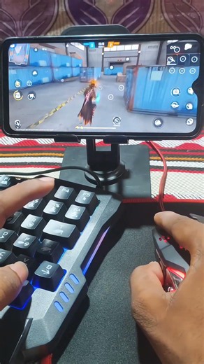 Phone Se PC Gaming Setup 😱 Keyboard & Mouse Full Setup
