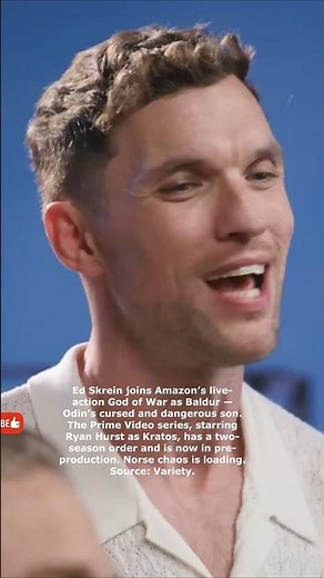 Ed Skrein Cast as Baldur in Amazon’s God of War Series — ScreenNext News — Feb 24, 2026