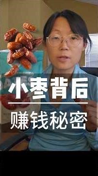 下集：小枣背后 赚钱秘密 一家土耳其公司如何用北非椰枣赚美国人的钱The money-making secret behind a small date:#赚钱#创业#商业#枣子#食品#教育#美国