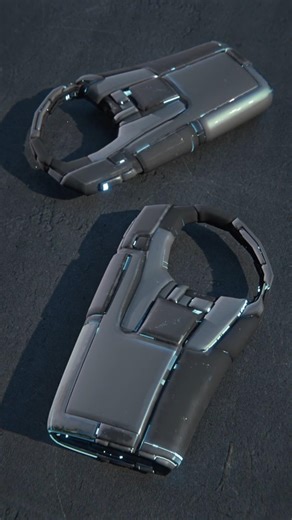 Blaster Quick Model in Blender